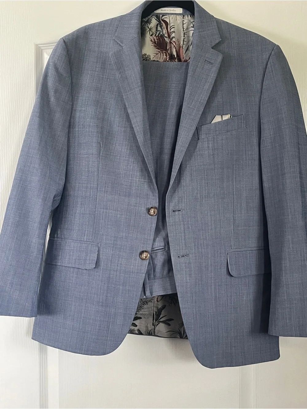 Ralph Lauren Slate Blue Two-Button Men's Blazer